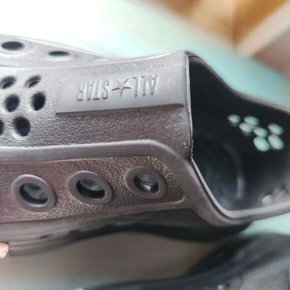 Converse Chuck Taylor All Star Play Lite CX Kids Size 7 Youth Black White New - Picture 8 of 10